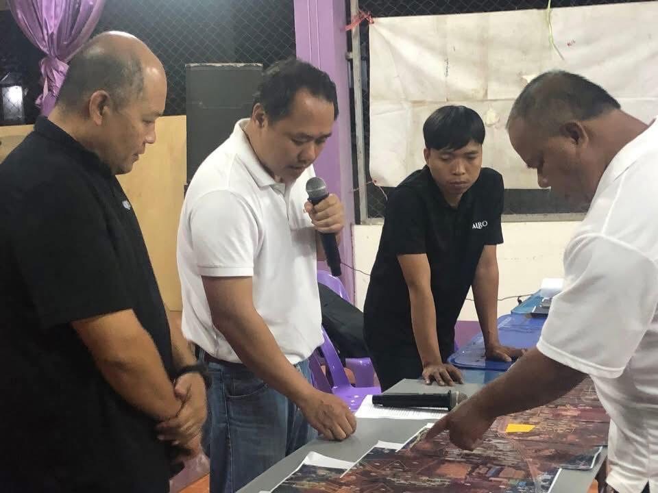 title - ประชาคมจัดทำขอบเขตวงรอบชุมชน(เพิ่มเติม) หมู่ที่ 4 บ้านทุ่งพร้าว และหมู่ที่ 6 ดงสงัด ตำบลแม่สะเรียง อำเภอแม่สะเรียง  จังหวัดแม่ฮ่องสอน